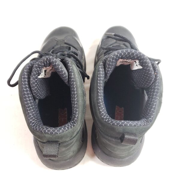 Rocky Mens 5" Duty Boots Size 10W Black Leather & Mesh Upper - Picture 7 of 9